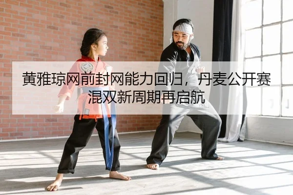 黄雅琼网前封网能力回归，丹麦公开赛混双新周期再启航